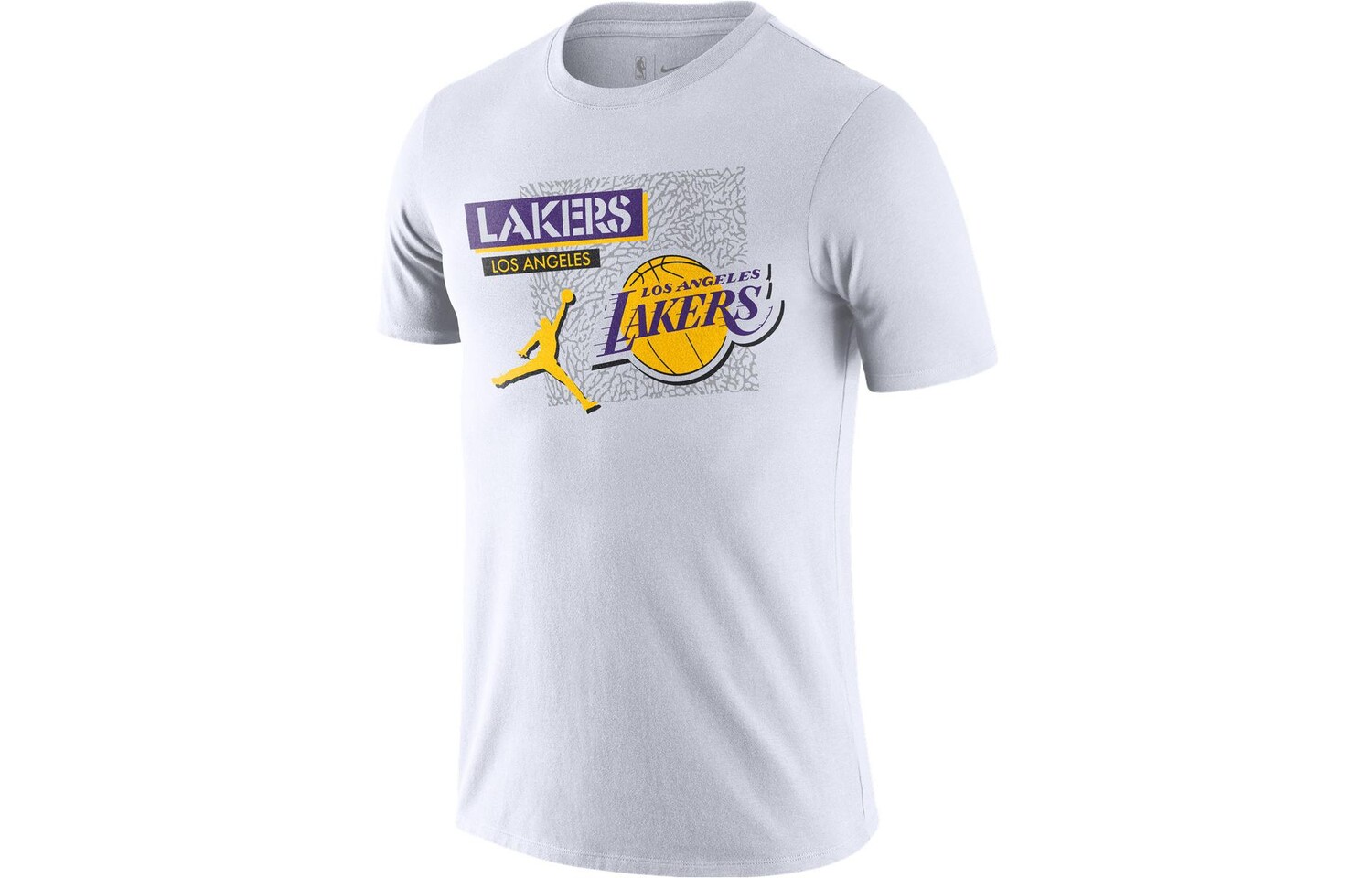 

AS LAL M NK DF ES JDN STMT 2 футболка мужская белая Jordan, белый