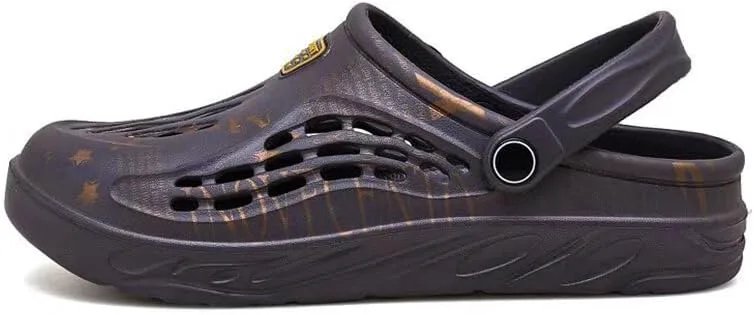 

Мужские легкие спортивные сандалии с закрытым носком для летней прогулки на улице и пляже Zonkacen, золотой