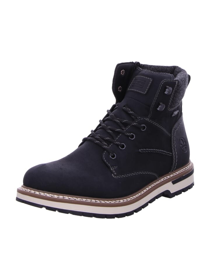 

Сапоги rieker Schnürstiefel Mit Tex, черный