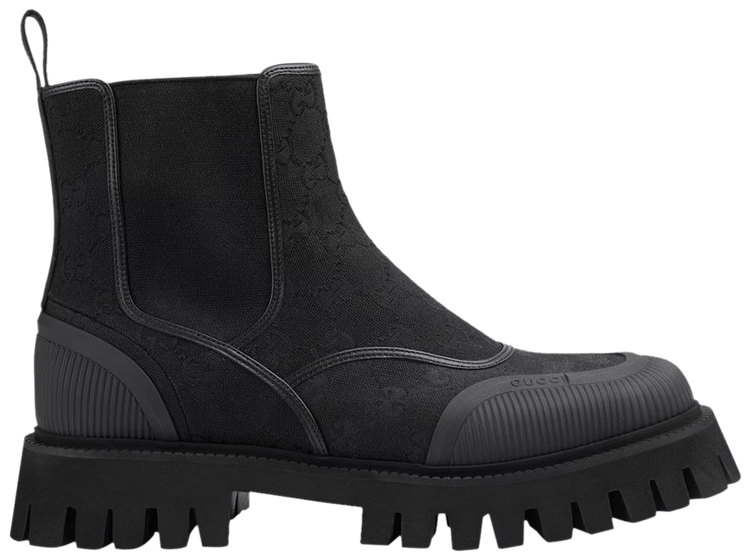 

Ботинки Gucci GG Ankle Boot 'Triple Black', черный