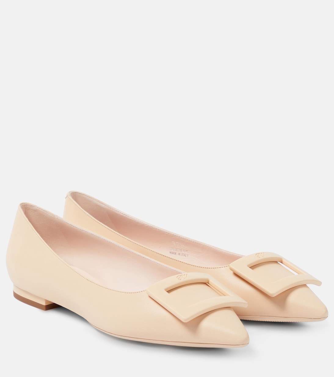 Лакированные балетки Gommettine Ball Roger Vivier, Light