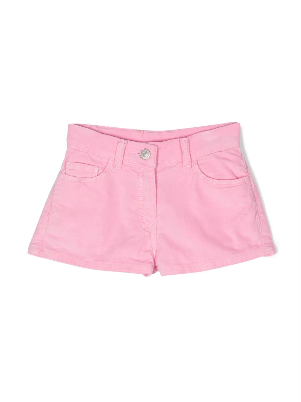 

Джинсовые шорты с нашивками Eye Star Chiara Ferragni Kids, розовый