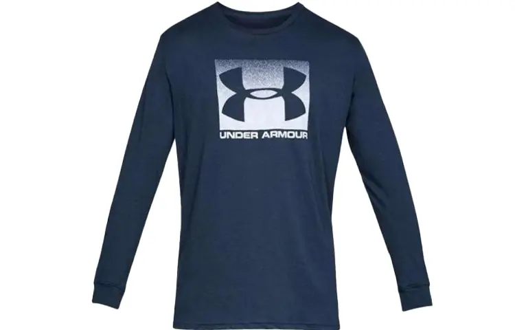

Футболка мужская спортивная темно-синяя Under Armour, темно-синий