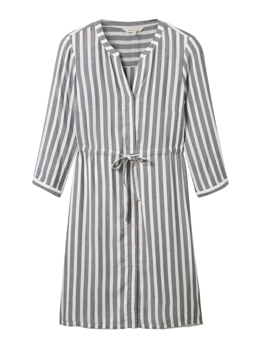

Платье рубашка TOM TAILOR Shirt Dress, серый