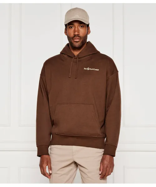 

Толстовка Relaxed fit Polo Ralph Lauren, коричневый