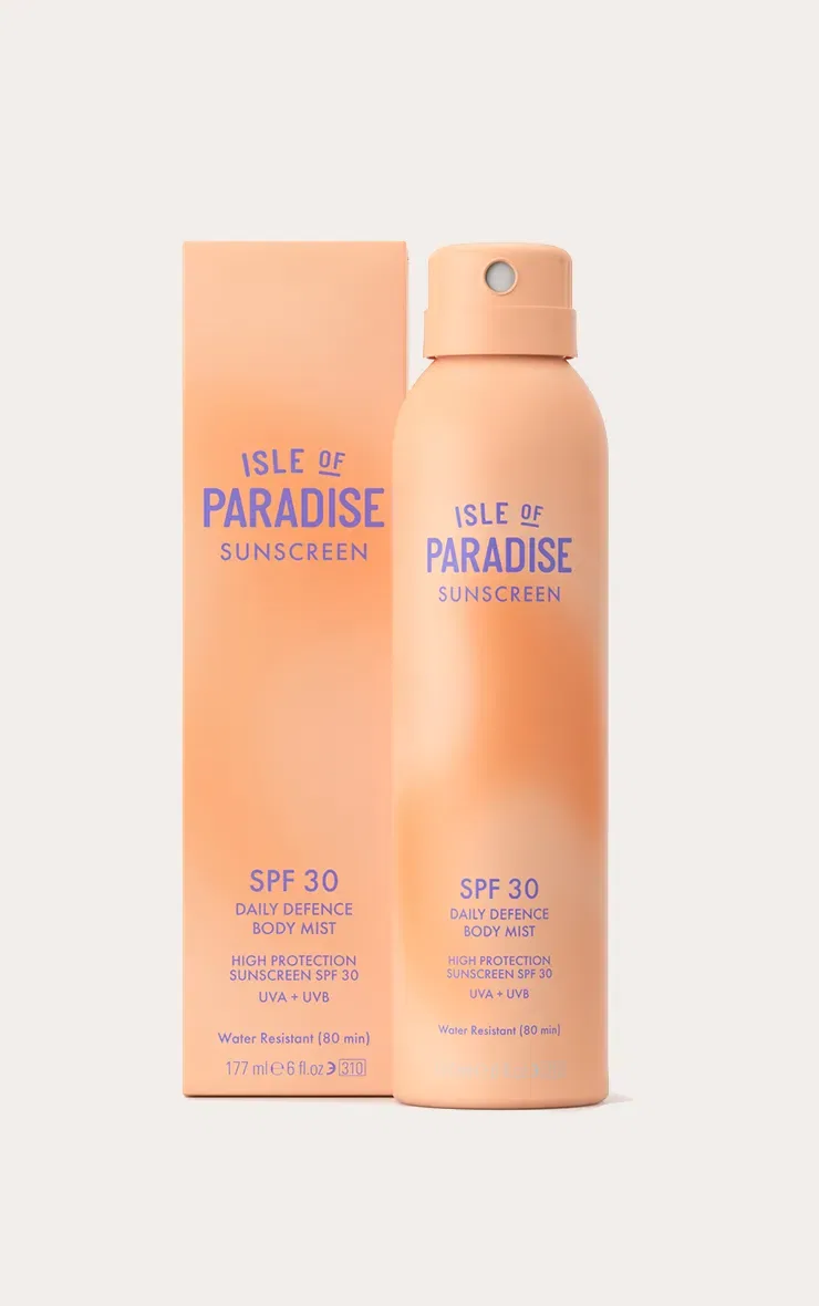 Солнцезащитный спрей SPF 50 Isle of Paradise Prettylittlething, леопардовый принт — фото 2