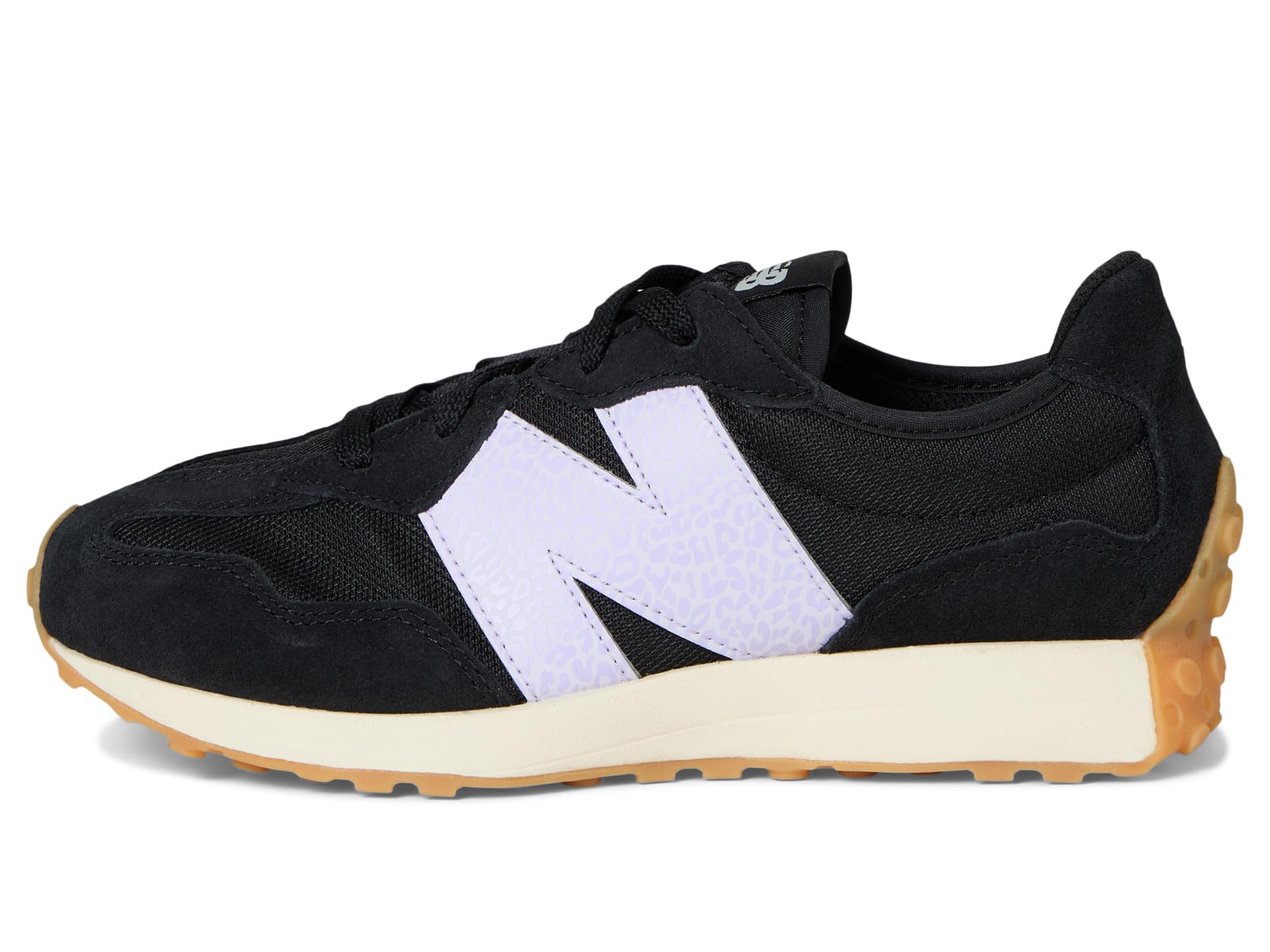 Кроссовки New Balance Kids 327, цвет Bright Lavender/Black — фото 4