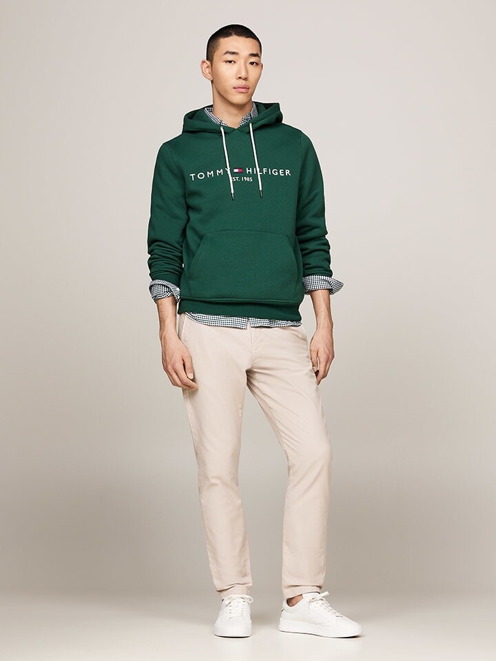 

Толстовка Tommy Hilfiger Hoodie, зеленый