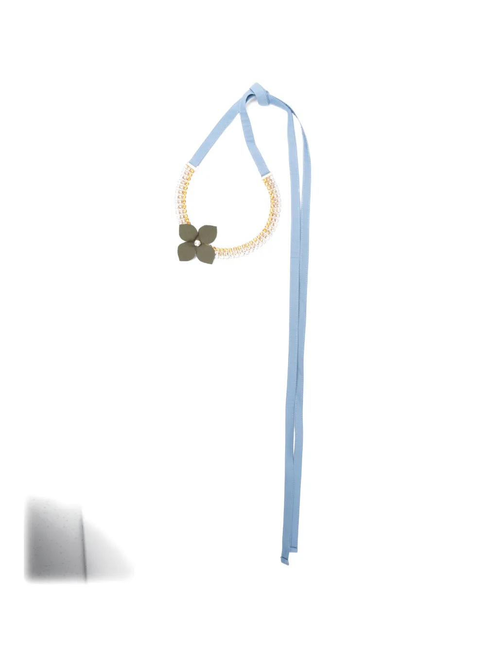 

Ожерелье с цветочными аппликациями Marni, золотой