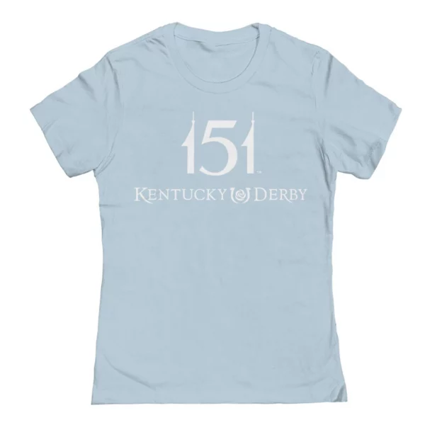 

Футболка с принтом Kentucky Derby для подростков Unbranded, голубой