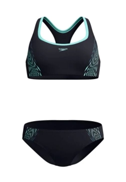 

Бюстье бикини быстросохнущий прочный Speedo, мультиколор