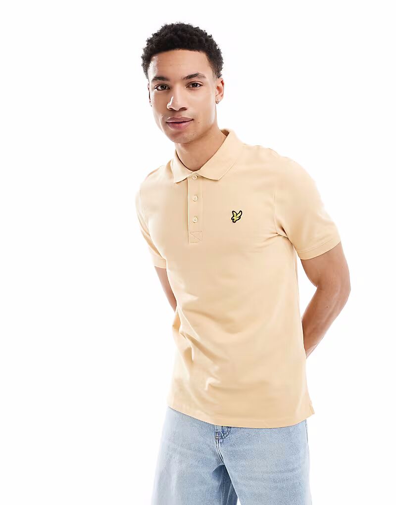 

Рубашки поло Lyle & Scott Ss, простая рубашка поло в цвете x596 шербет