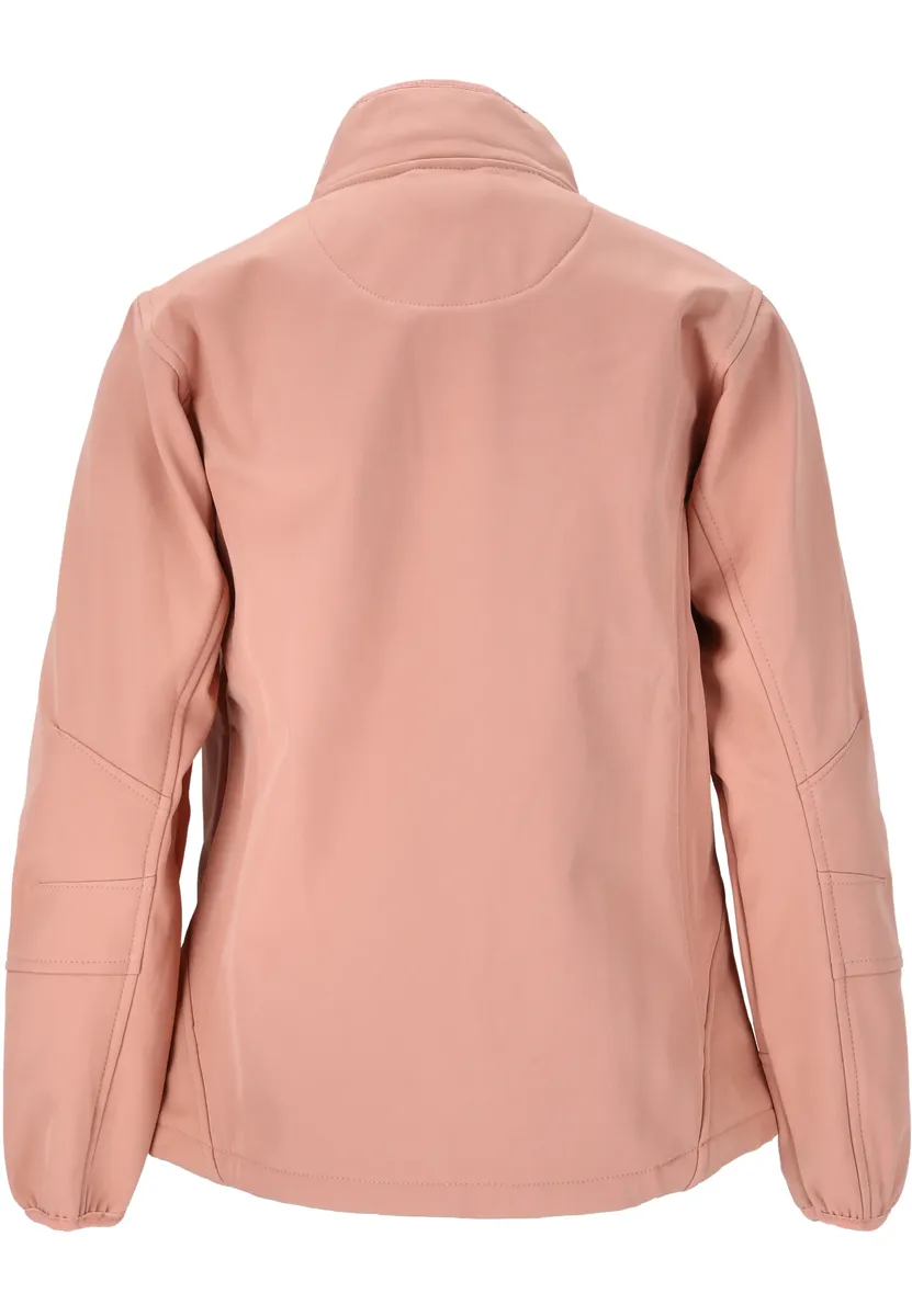 Куртка WHISTLER Softshell "Covina Junior", с водяным столбом 8000 мм, розовый — фото 2