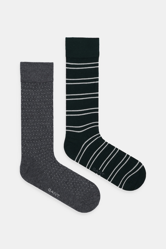 

Комплект из 2 пар носков Gant, зеленый