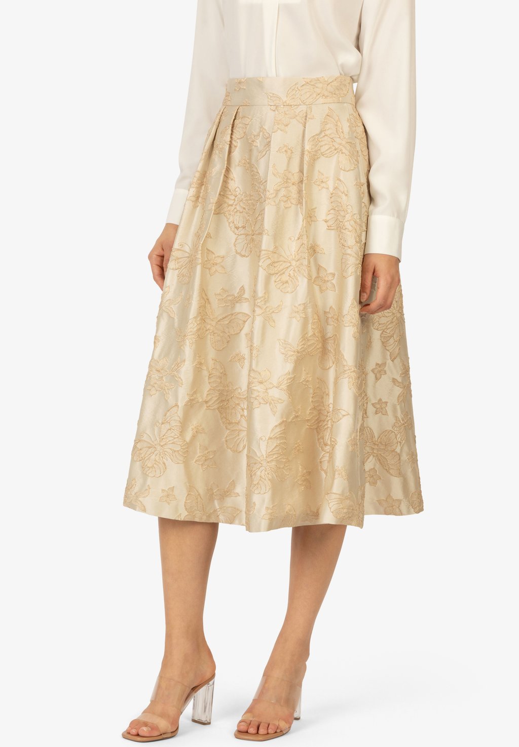 

Юбка плиссированная Gonna a campana Kraimod, золотой