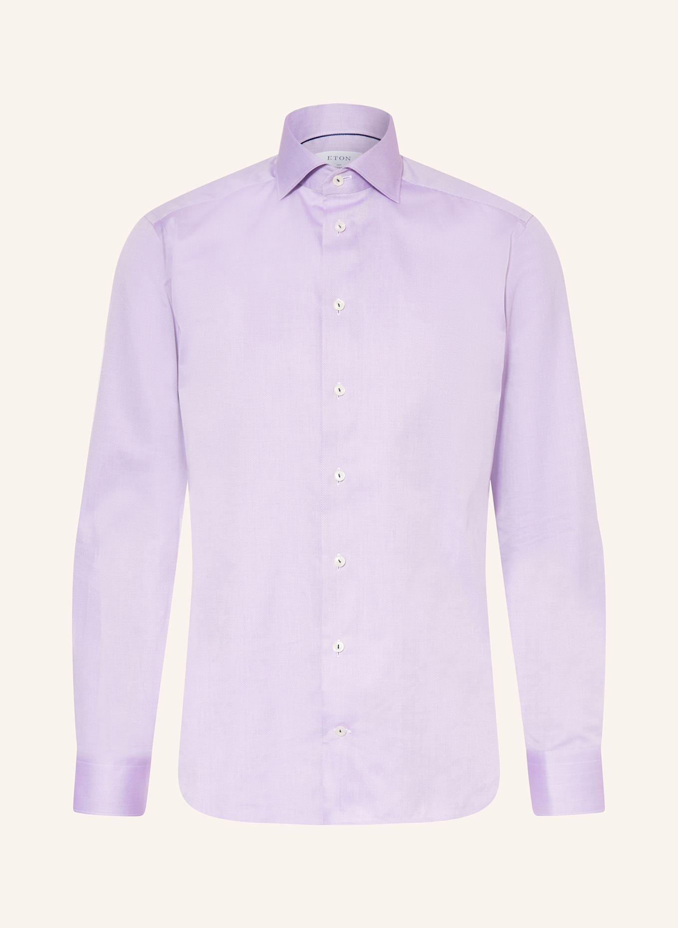

Рубашка облегающего кроя Eton, фиолетовый
