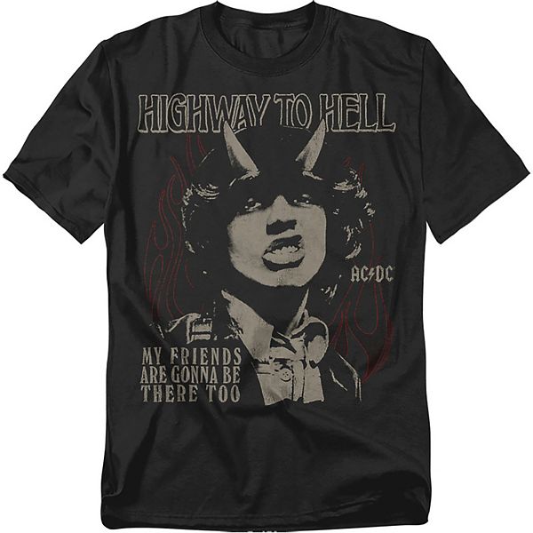 

Футболка Big & tall AC/DC My Friends Licensed Character