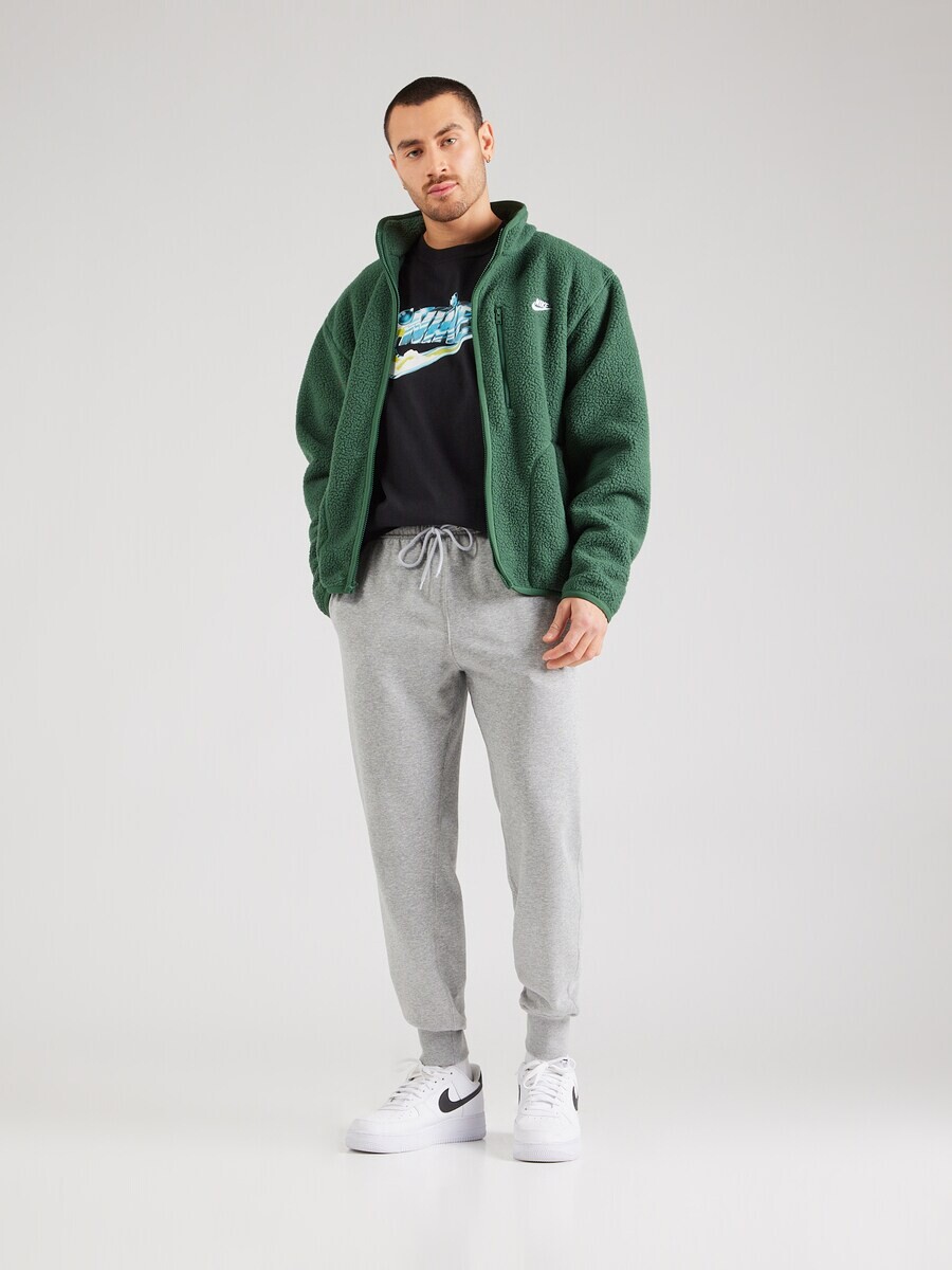 Спортивные штаны Nike Sportswear Tapered Pants Club Fleece, серый — фото 4