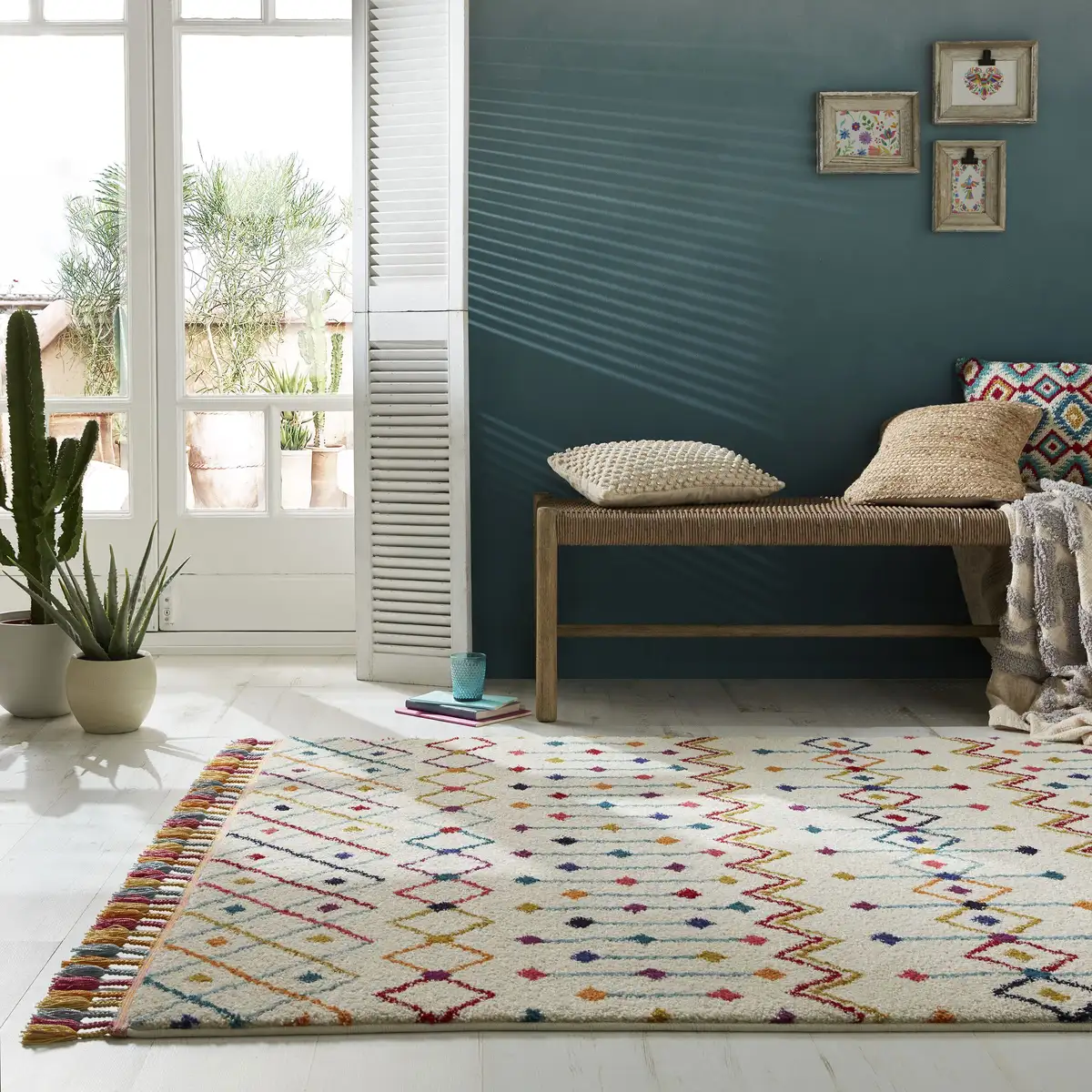 

FLAIR RUGS Ковер "PRAIRIE", прямоугольный 80х150 см, цвет bunt