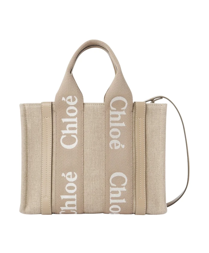 

Холщовая сумка Chloé, бежевый