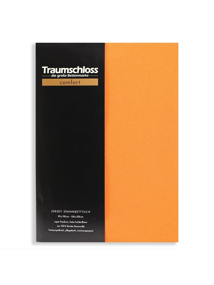 

Простыня Traumschloss, цвет mandarine