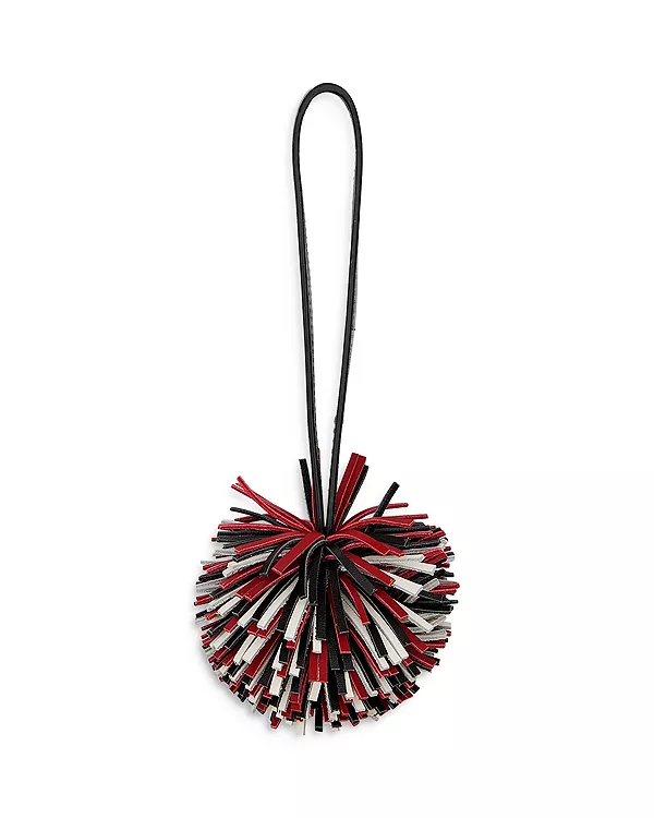 

Брелок для сумки в виде помпона Rebecca Minkoff, красный