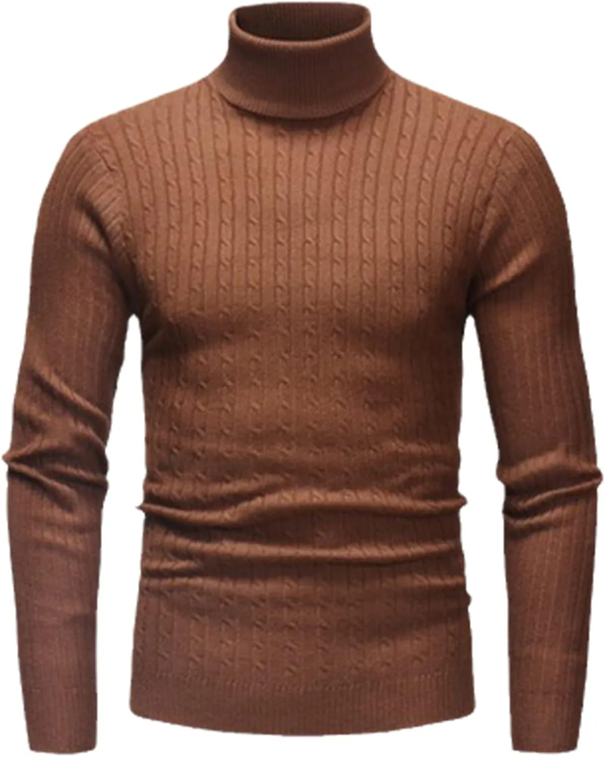 

Hourvnei водолазка осенне-зимняя с длинным рукавом, утепленная, slim-fit