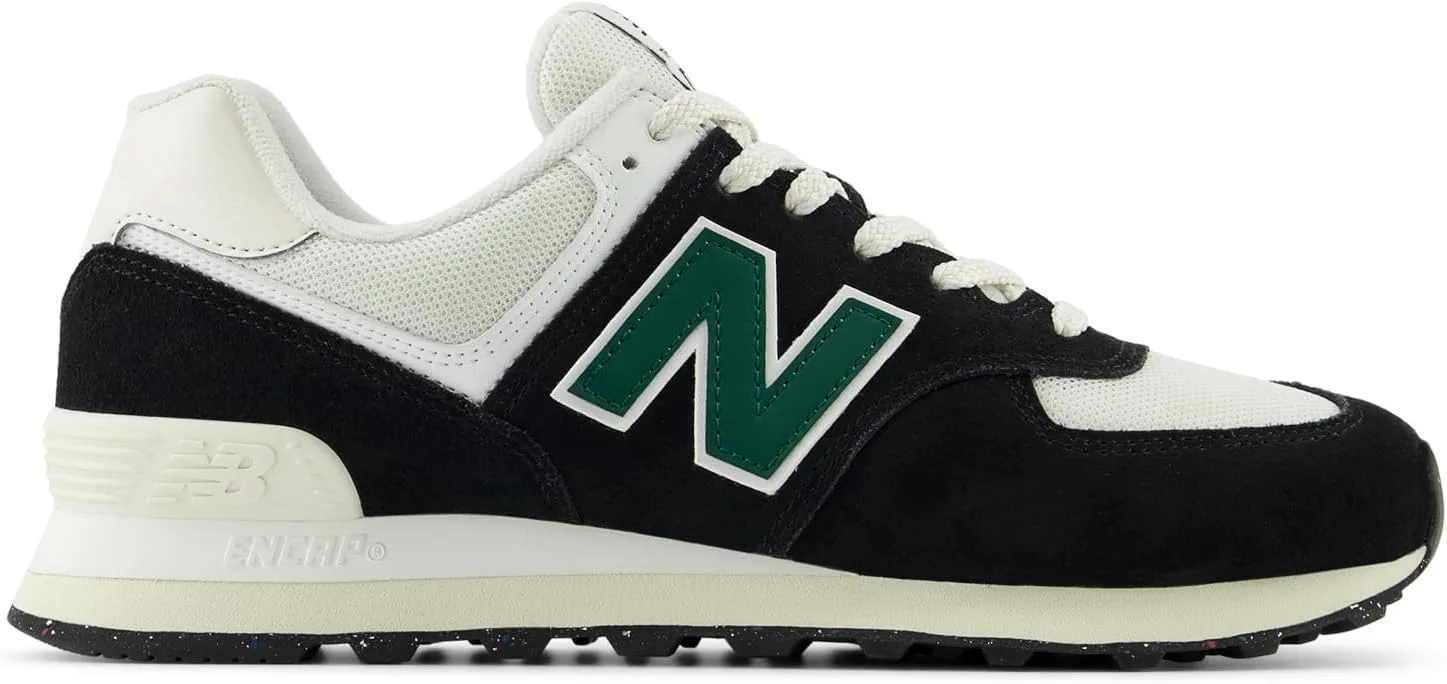 Кроссовки New Balance Unisex 574, черные 001 — фото 2