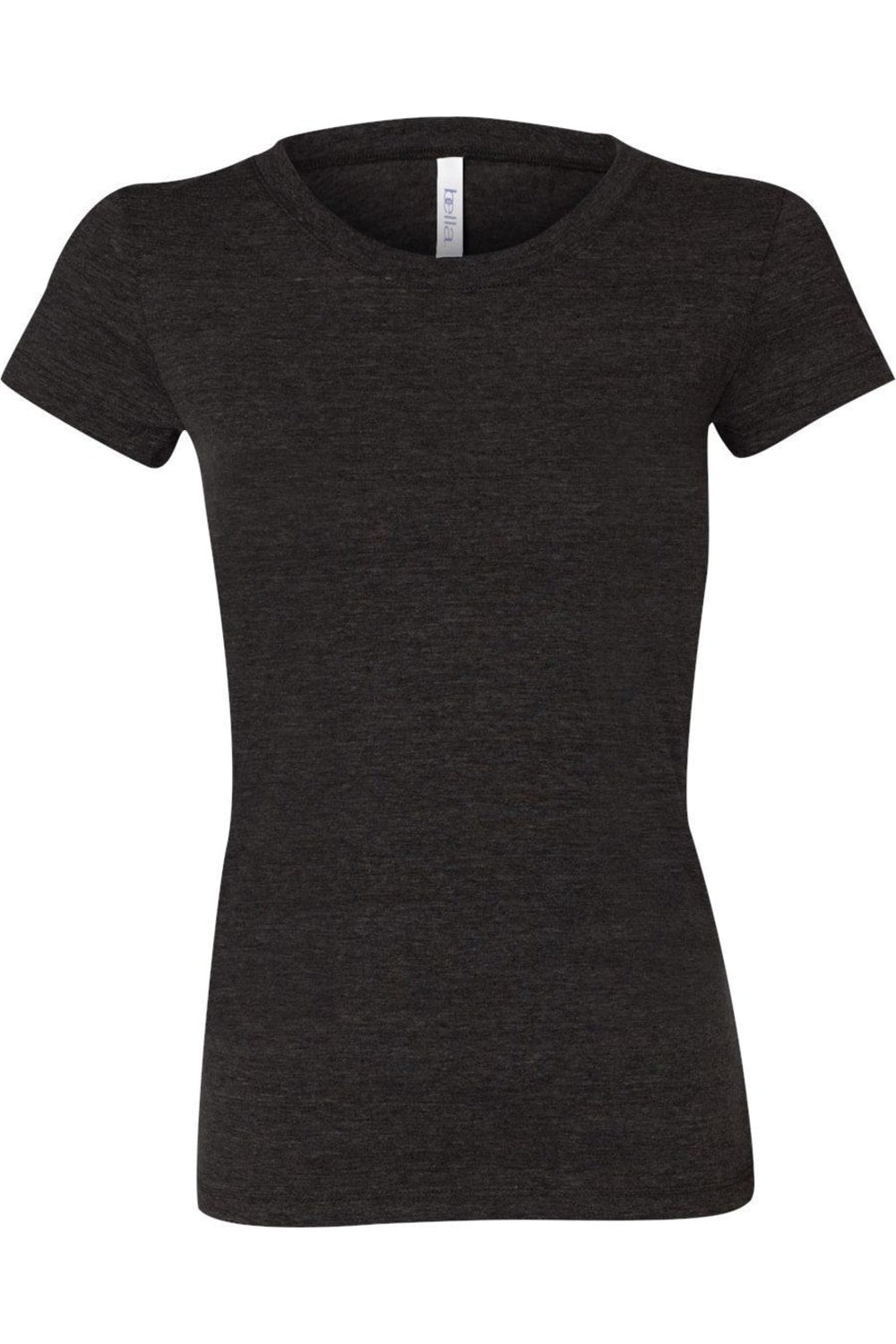 

Женская футболка BELLA + CANVAS Triblend, цвет charcoal black triblend