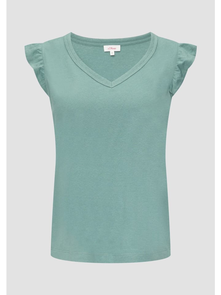 

s.Oliver Футболка в 6575_petrol