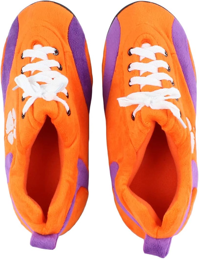 Тапочки Comfy Feet NCAA для использования дома и на улице, Clemson Tigers — фото 4