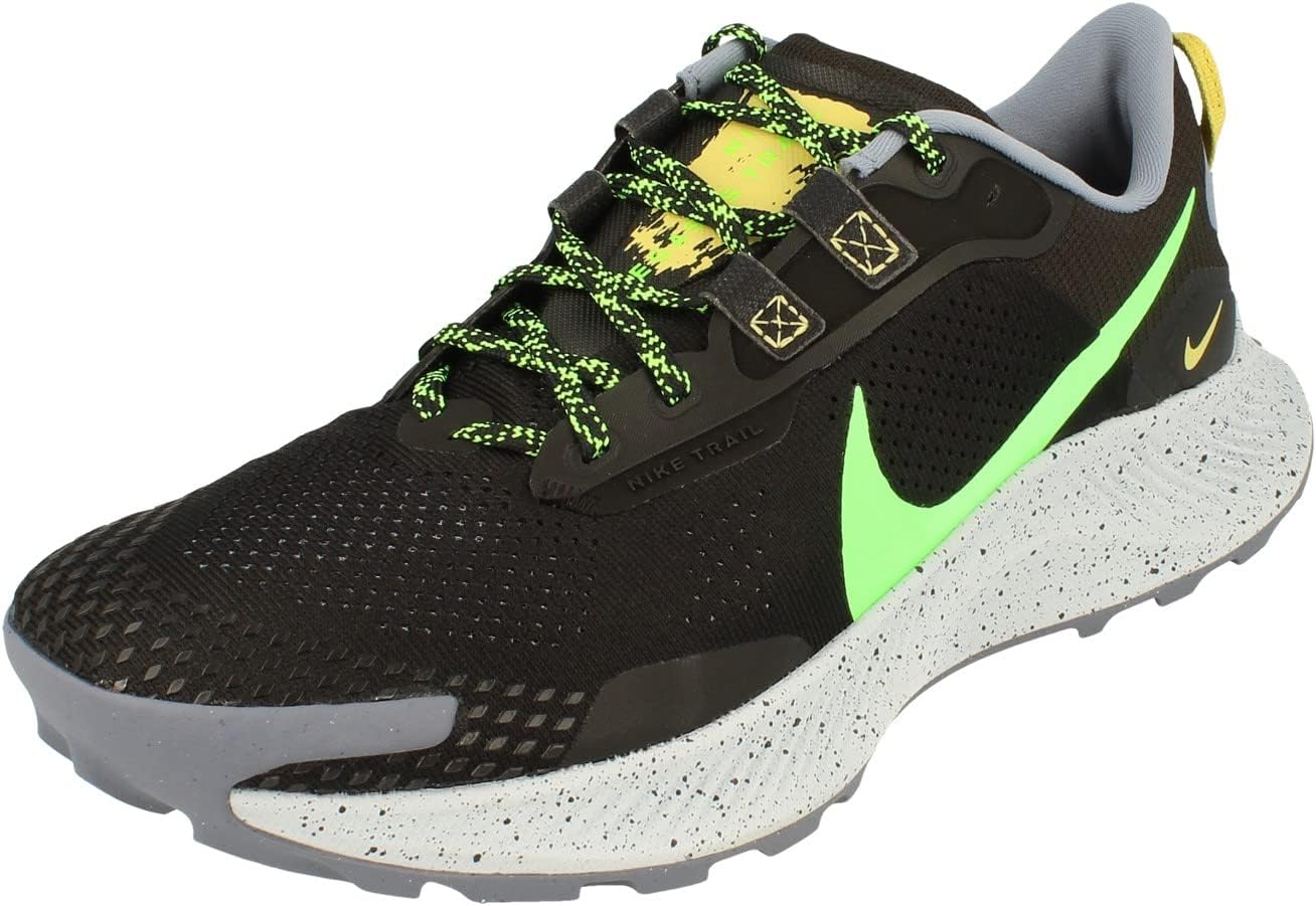 Мужские кроссовки Nike низкие, черный/зеленый