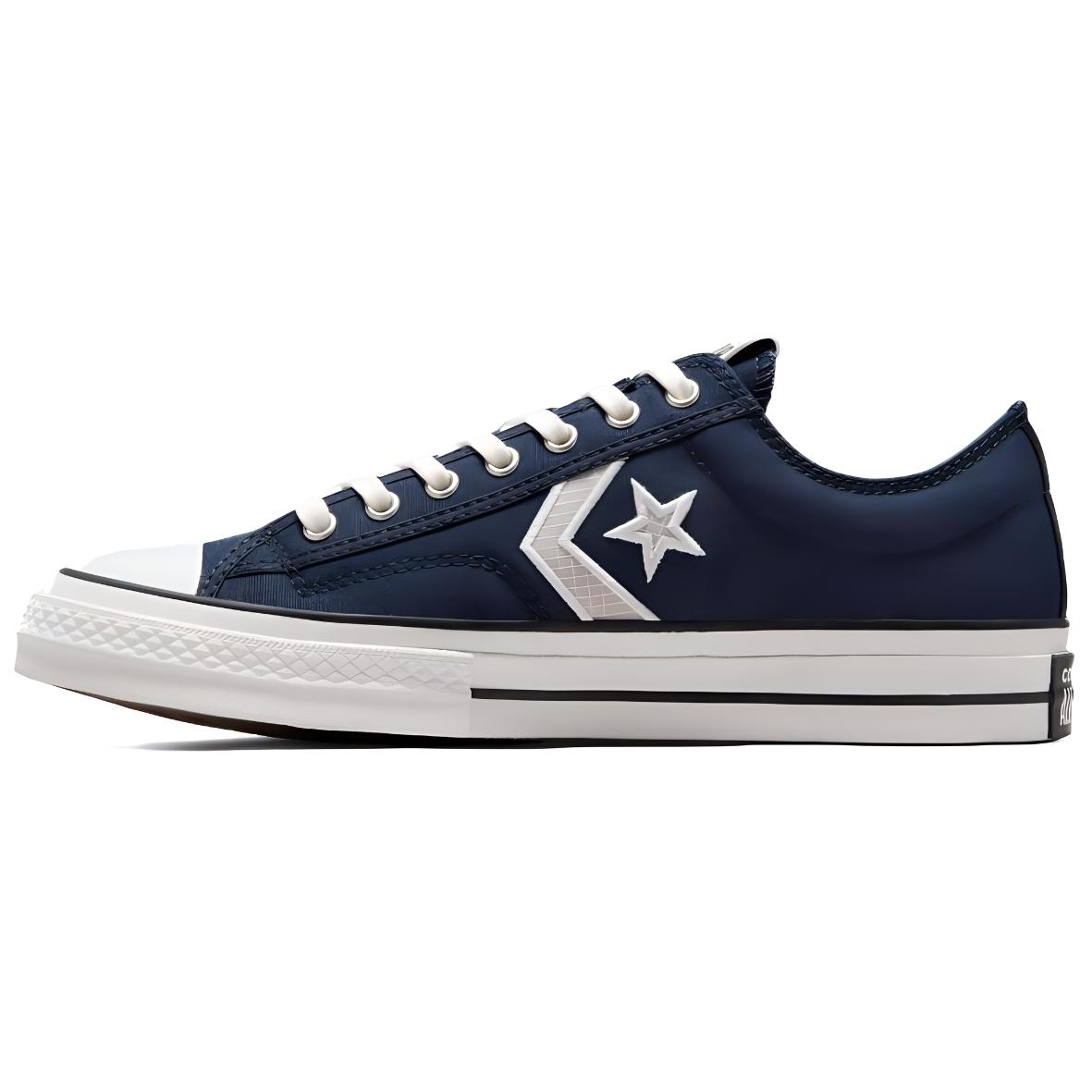 

Converse Star Player 76 устойчивые к истиранию дышащие низкие скейтборд-кроссовки unisex blue white