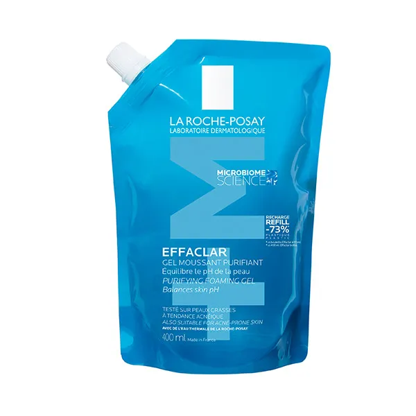 

Запасной очищающий гель Effaclar +M La Roche Posay, 400 ml