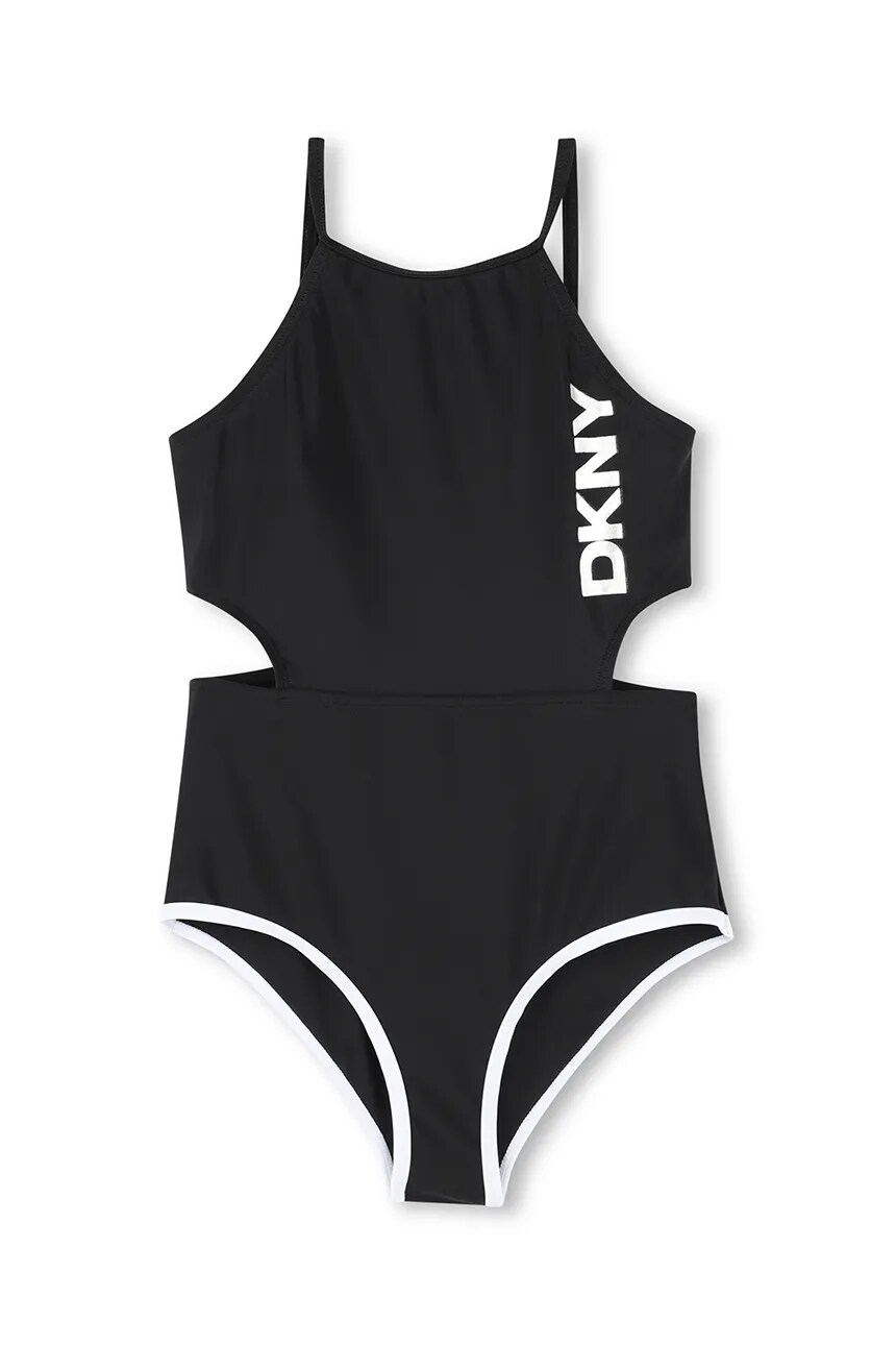 

Слитный купальник для детей Dkny, черный