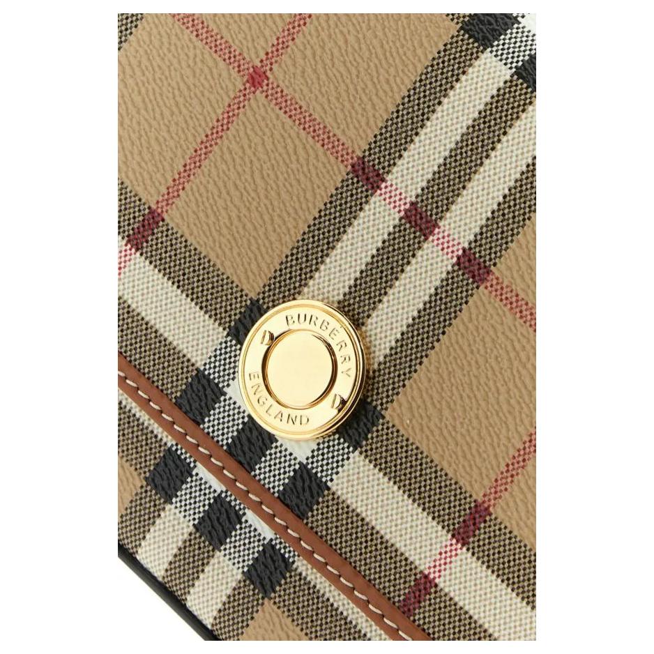 Сумка Burberry Hampshire бежевая — фото 4