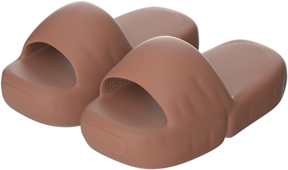 

Стильные шлепанцы BaronHong для женщин и мужчин, шоколадный