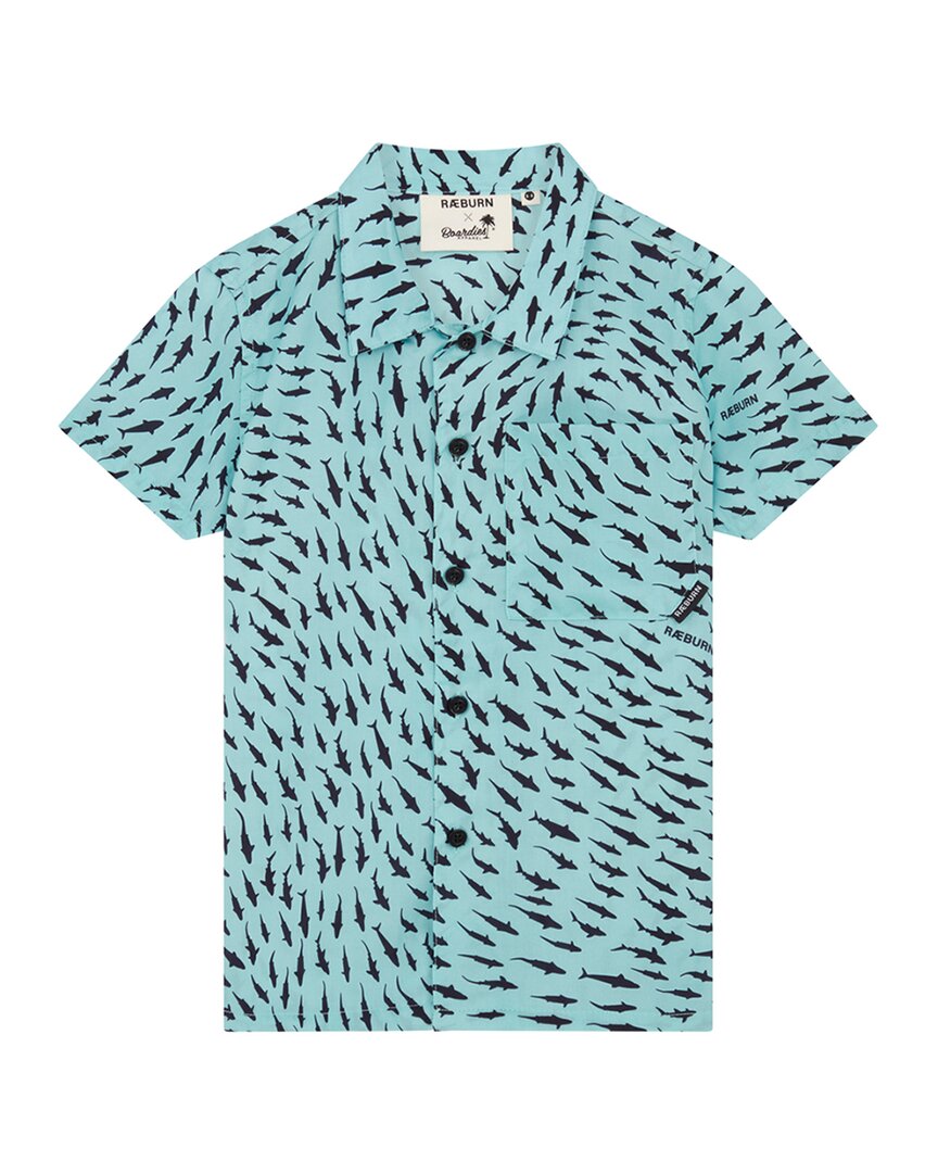 

Boardies X Raeburn Sharks рубашка с открытым воротом Boardies, синий