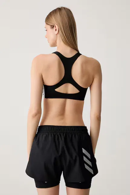 Спортивный бюстгальтер ADIZERO Adidas Performance, черный — фото 3