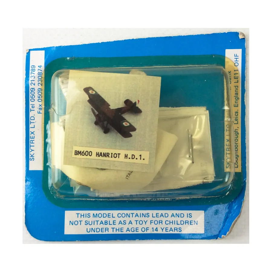 

Ханриот HD1., WWI Airplane Miniatures (1:200) (Skytrex)