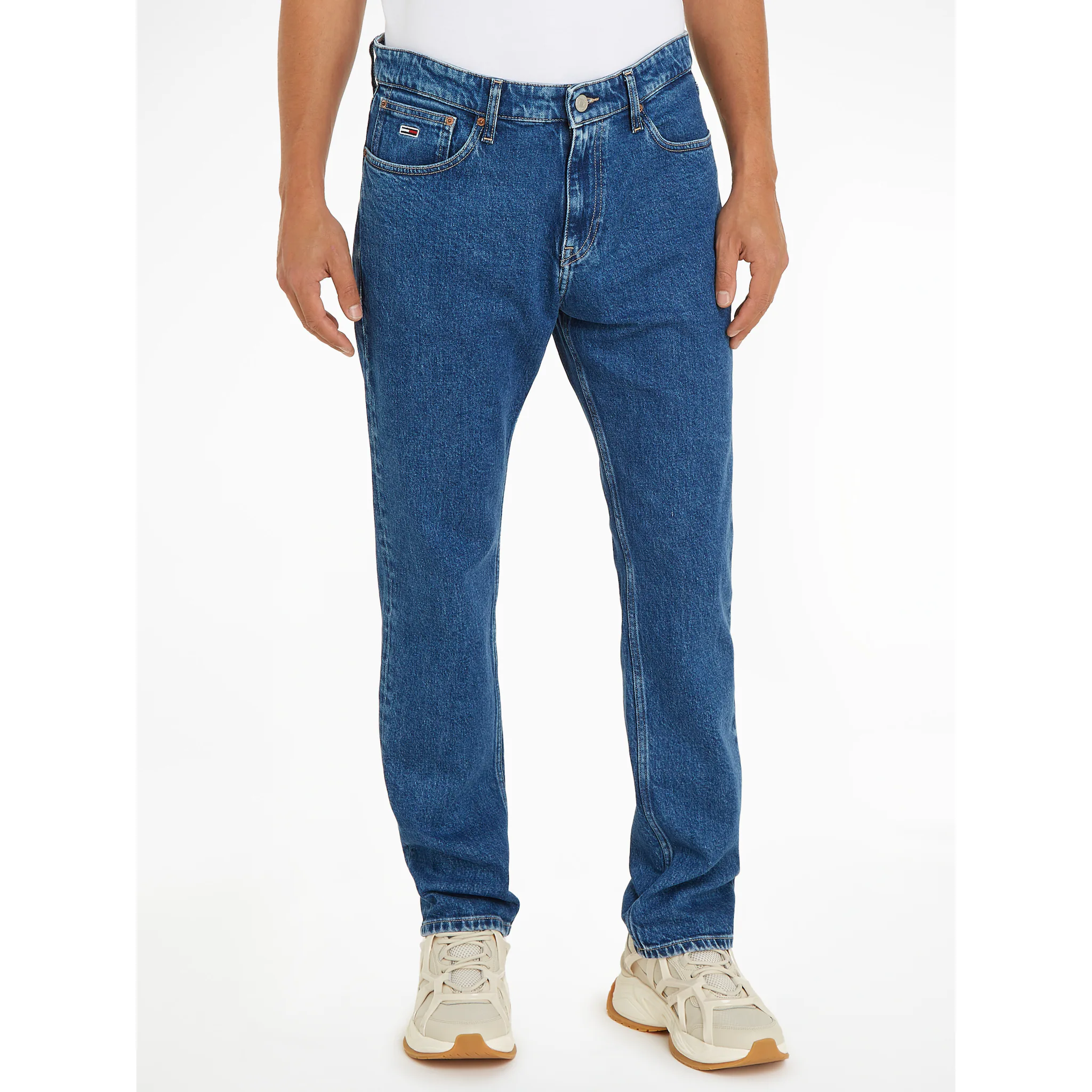 

Прямые джинсы Tommy Jeans "RYAN RGLR STRGHT", фасон с 5 карманами, цвет Dark Medium1