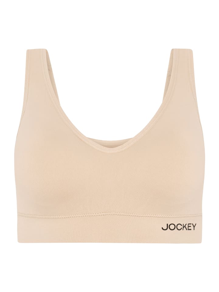 

Бюстгальтер без косточек Jockey, бежевый