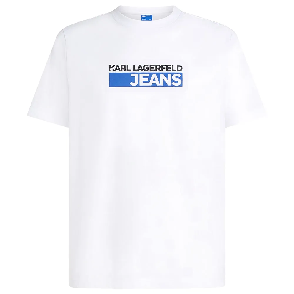 

Футболка с коротким рукавом Karl Lagerfeld Slim Logo, белый