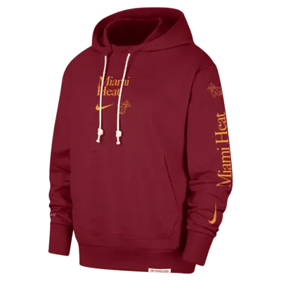 Худи Nike Miami Heat Standard Issue Courtside, цвет Tough Red