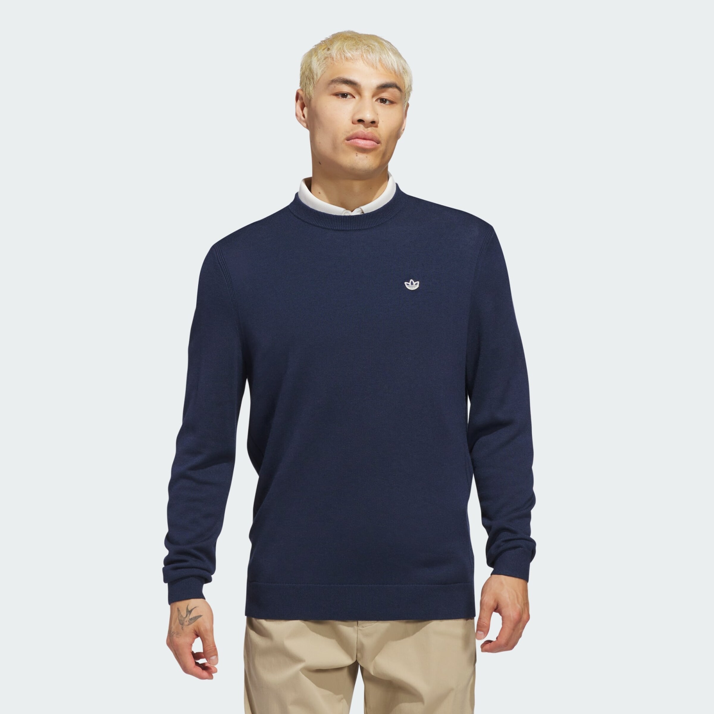Adidas Performance Спортивный свитер в цвете Navy — фото 2