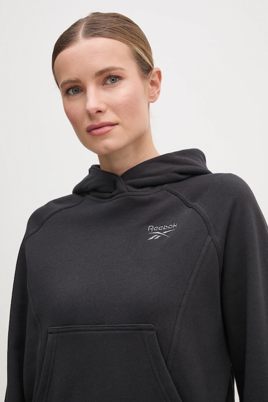 

Хлопковая толстовка Reebok Classic, черный