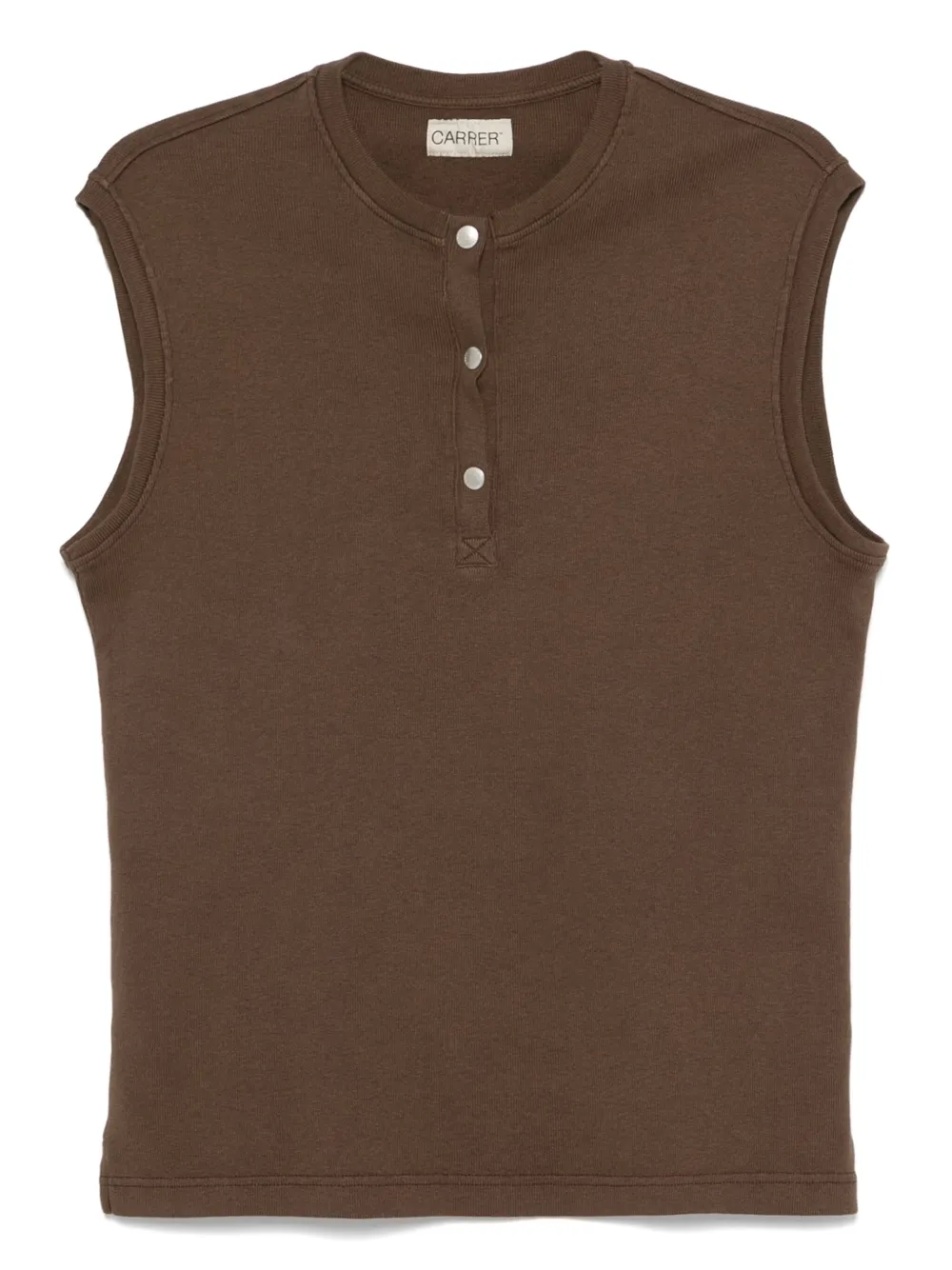 

Топ хенли Carrer, коричневый