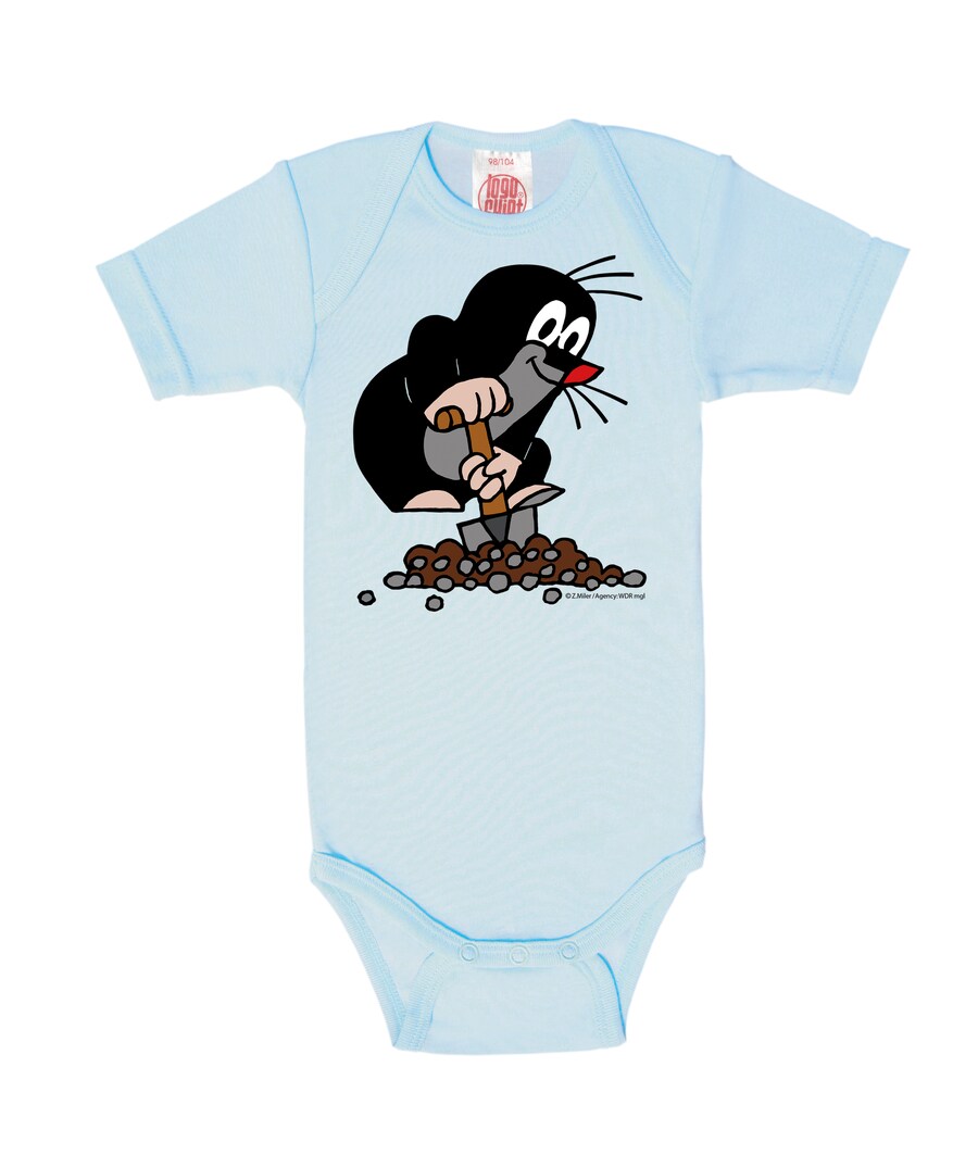 

Комбинезон LOGOSHIRT Der Kleine Maulwurf-Print, синий