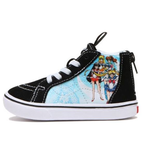 

Кеды (TD) Vans Sailor Moon x SK8-HI Zip ComfyCush 'Pretty Guardian', черный