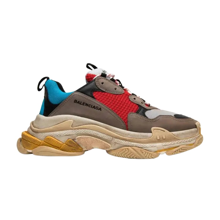

Кроссовки Balenciaga Wmns Triple S 'Blue Red', синий